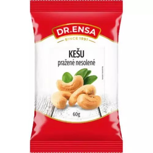Kešu pražené nesolené 60g