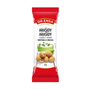 Arašídy v těstíčku smetana cibulka 50g