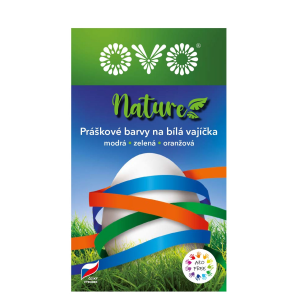 OVO Nature (3ks/bli) mod, zele, oranž