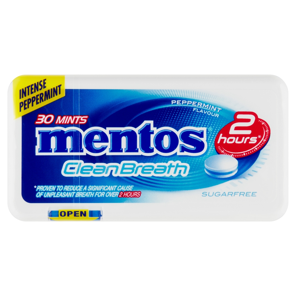 MENTOS CleanBreath 21g peppermint