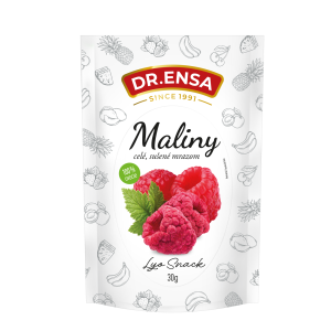 Maliny celé, lyofilizované 30g