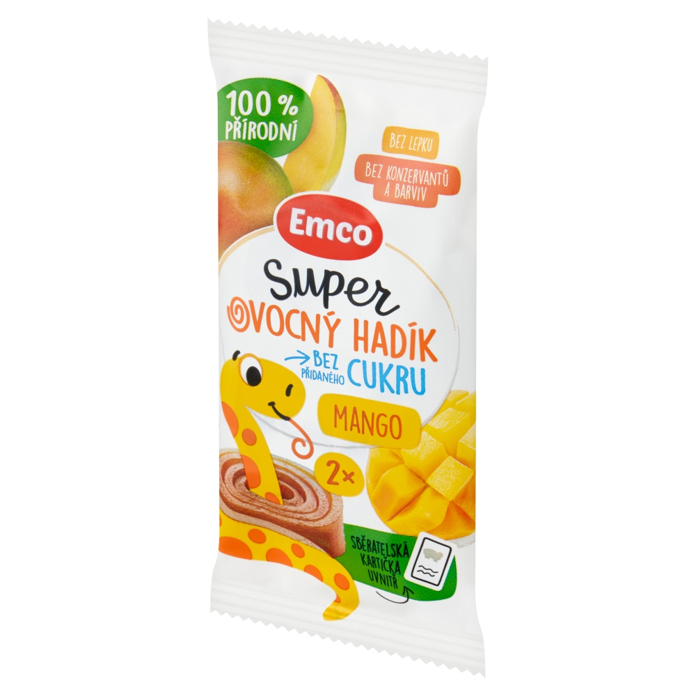 EMCO Super ovocný hadík 20g mango