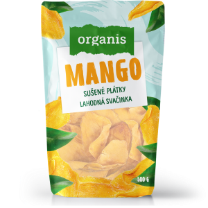 ORGANIS Mango plátky sušené 500 g