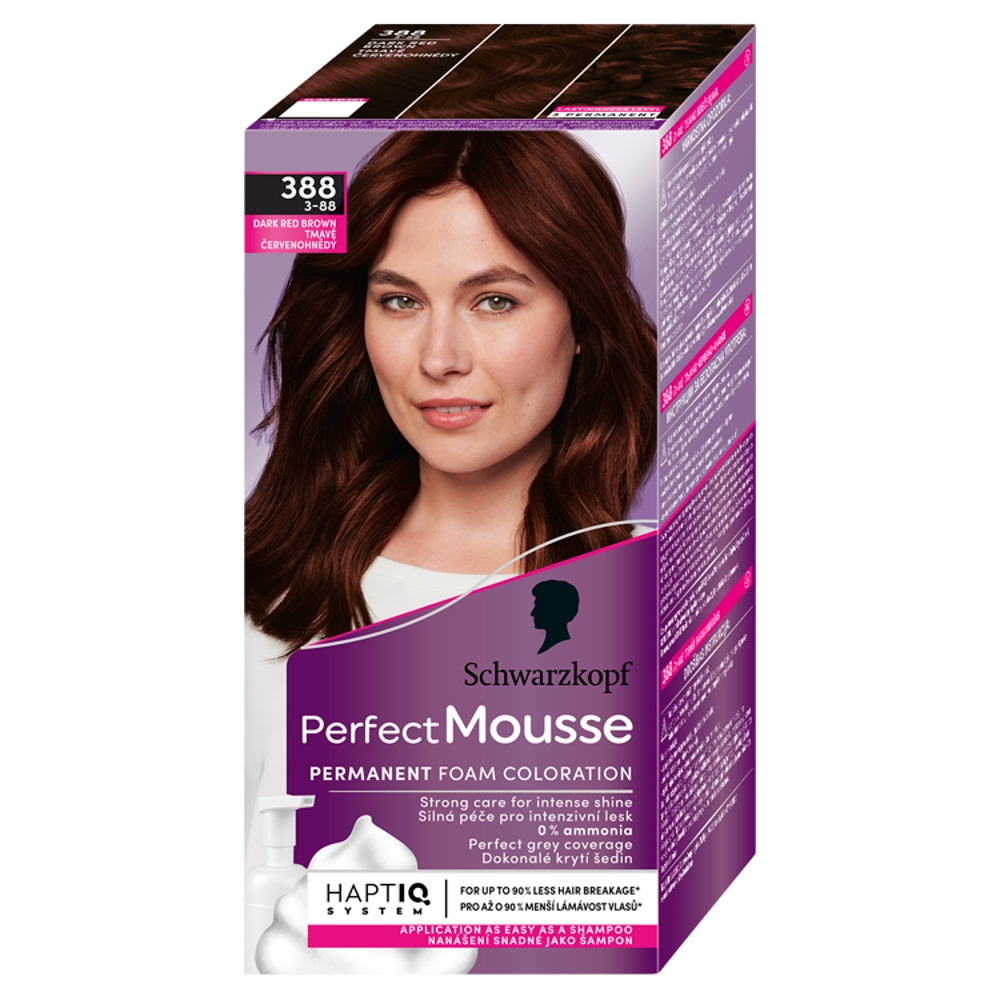 Perfect Mousse tmavě červenohnědý 388
