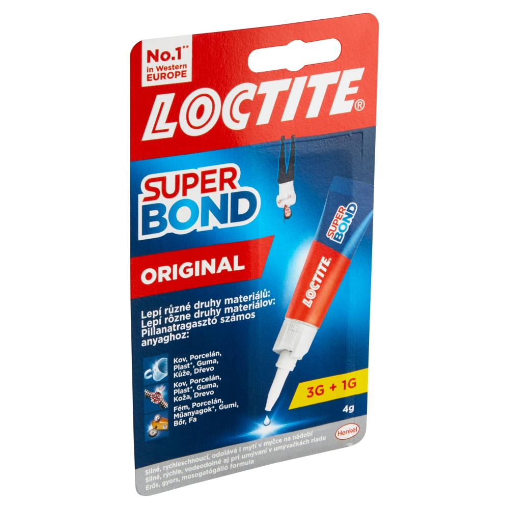 Loctite vteř lepidlo 4g Super Bond Origi