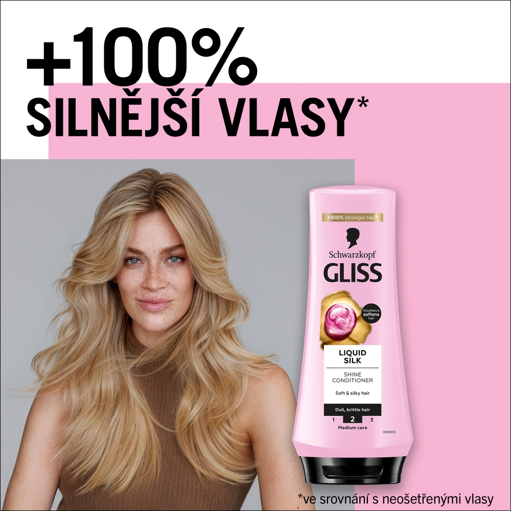 Gliss balzám 200ml Liquid Silk