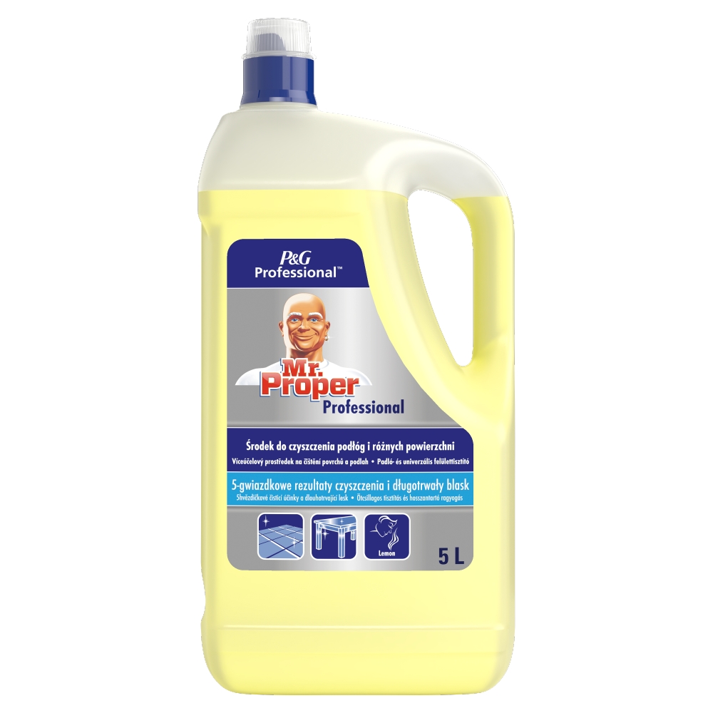 Mr PROPER PROFESIONAL Uni 5L lemon