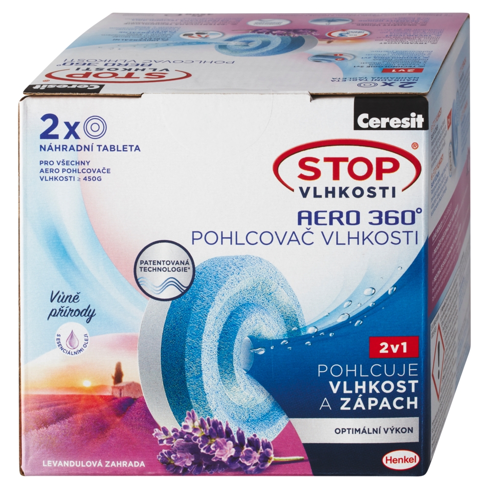 Ceresit náhr tablety (2x450g/kra) levan