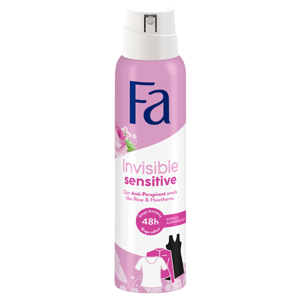 Fa deo spray 150ml Invisible Sensitive