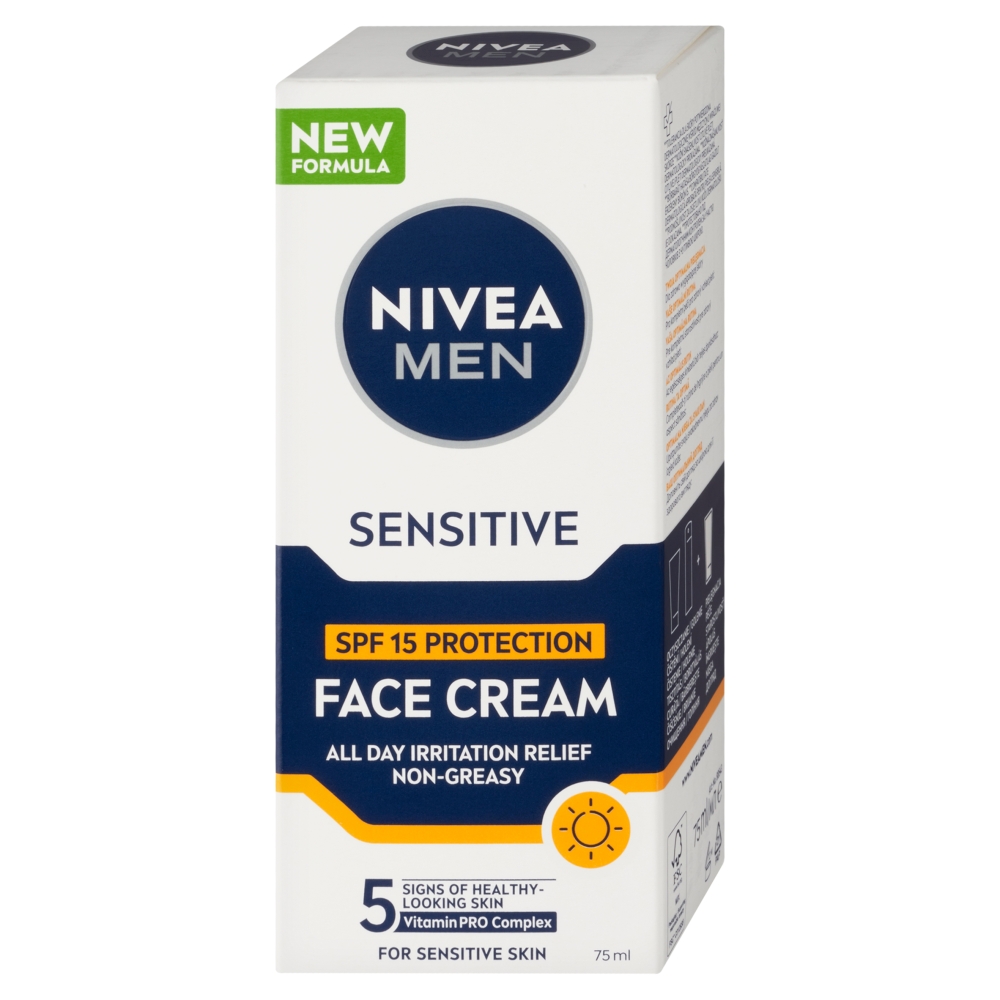 Nivea Men krém 75ml ochr OF15 Sensitive