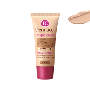 DERMACOL Tónovací krém 2v1 odstín Biscuit 30 ml