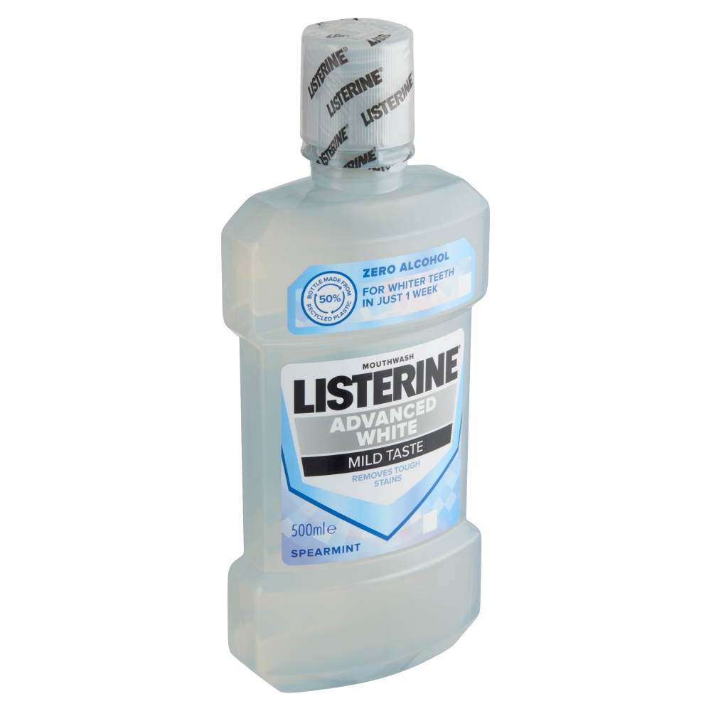 Levně Listerine ÚV 500ml Advanced white
