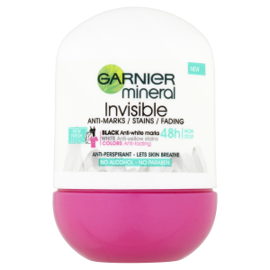 Garnier deo roll on 50ml Mineral Invisib