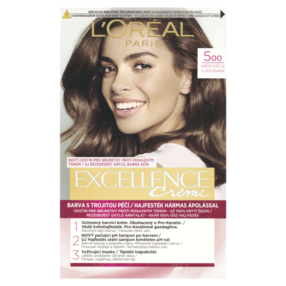 Excellence creme 5 hnědá světlá