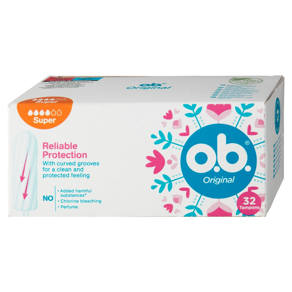 o.b. tampony (32ks/kra) super