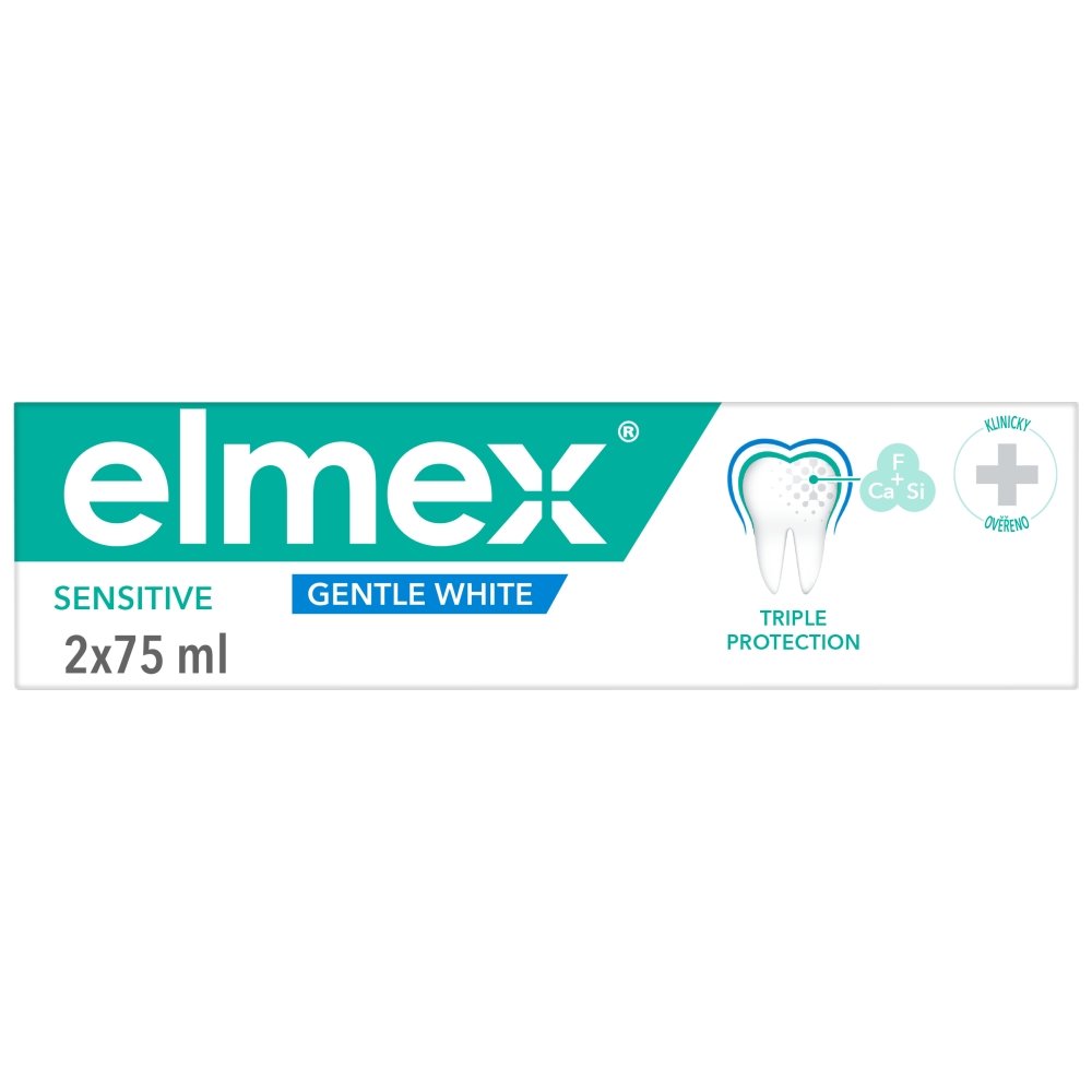 Elmex ZP 75ml (2ks/bal)DUO sensit whiten