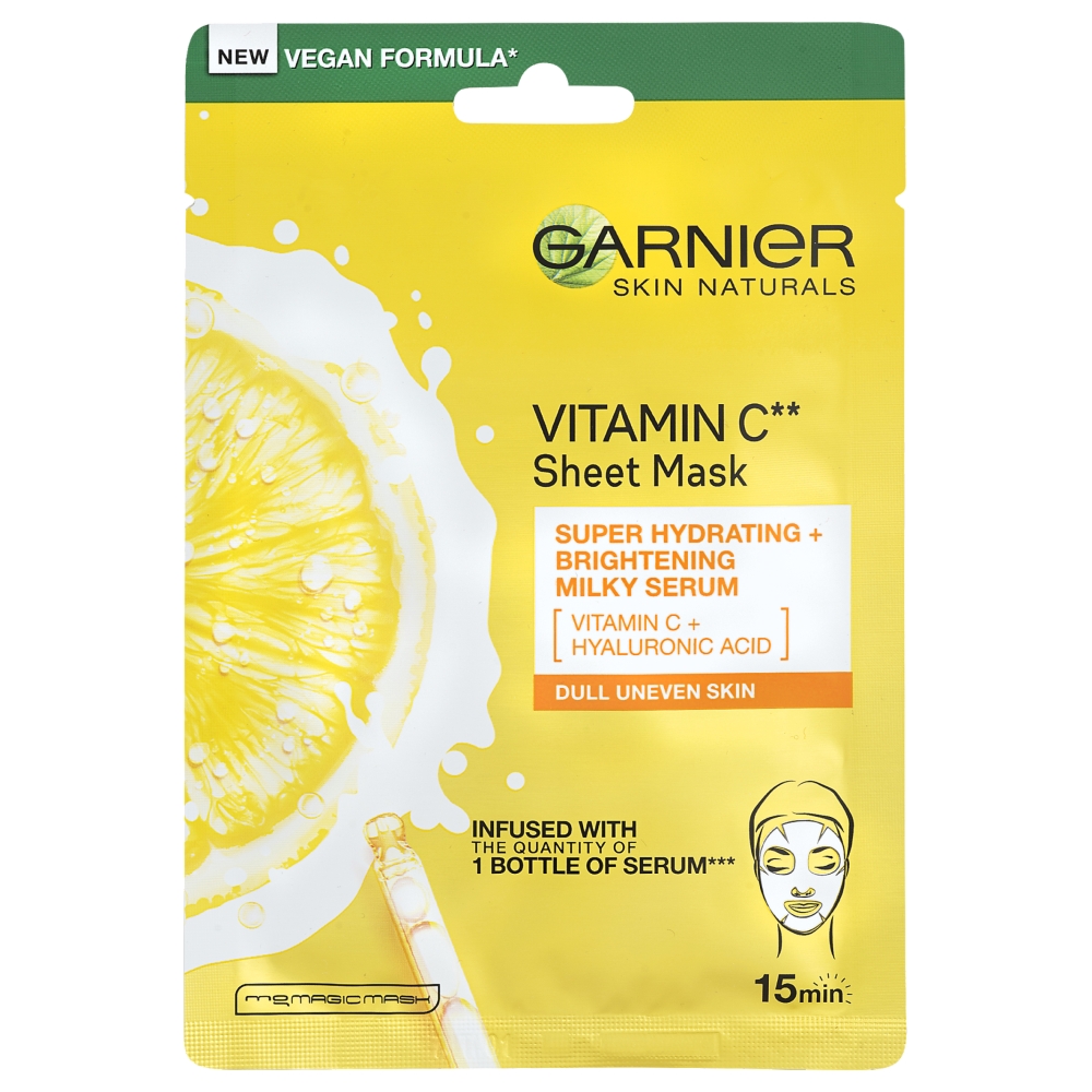 GARNIER TISSUE MASKA 28g VITAMIN C