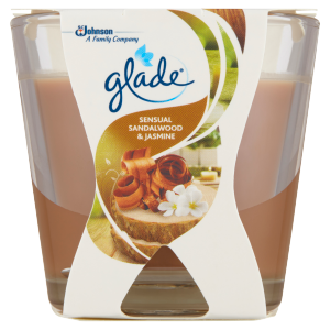 Glade svíčka 70g Decor Santal dřevo