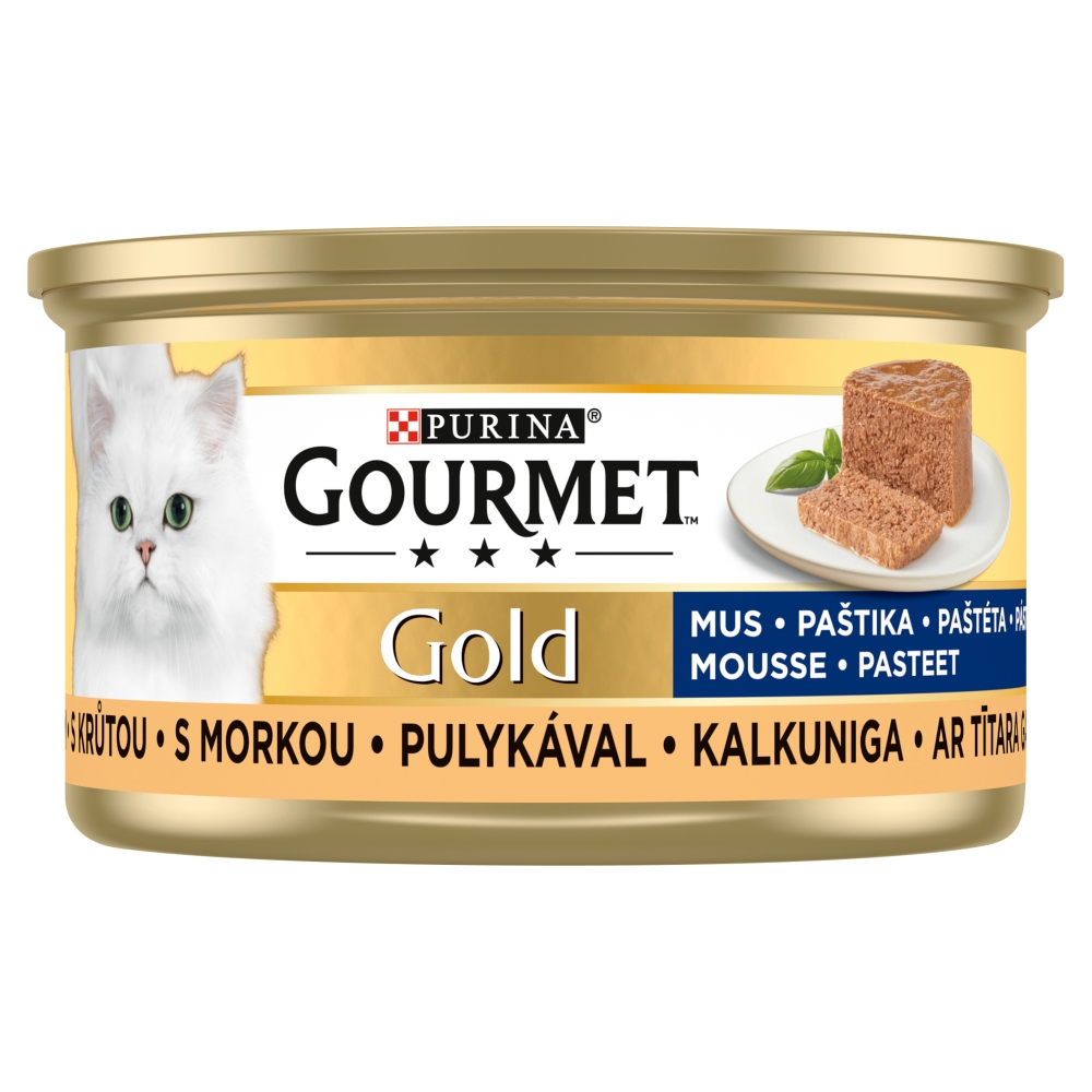 Gourmet Gold jemná paštika s krůtou 24x85g