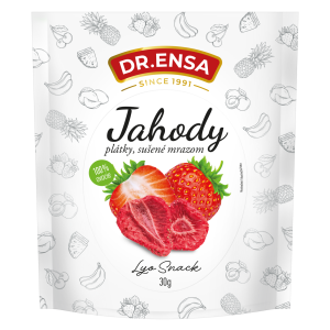Jahody plátky, lyofilizované 30g