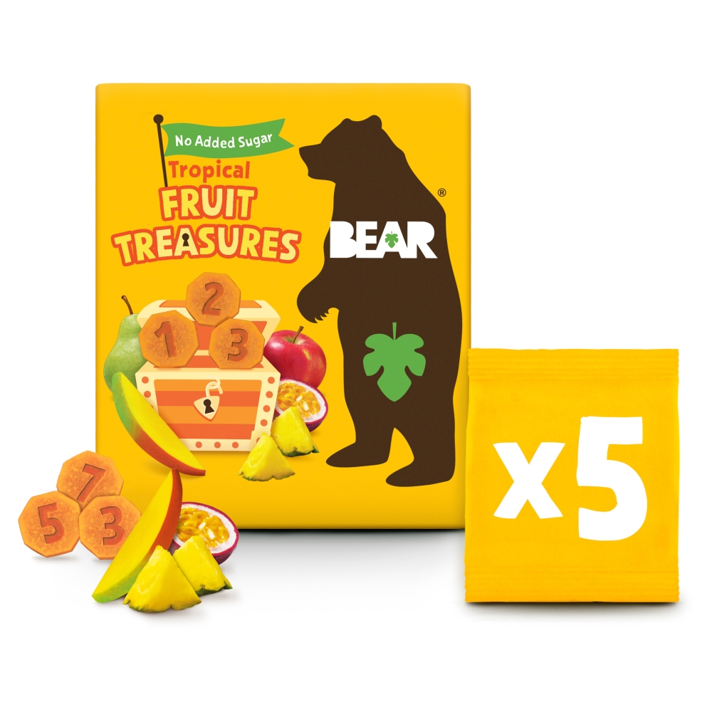 BEAR Fruit Treasures (5ks/kra) Tropical