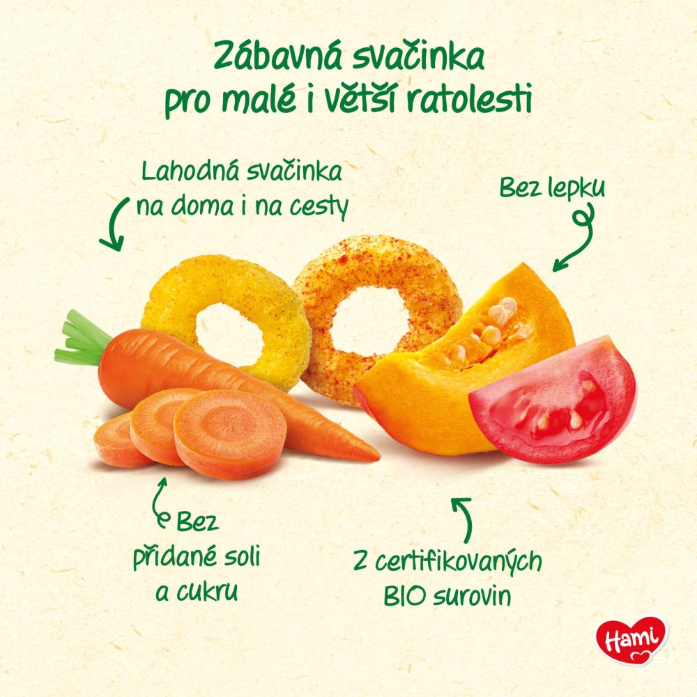 Hami prstýnky 20g mrkev rajče 6m (obrázek 3)