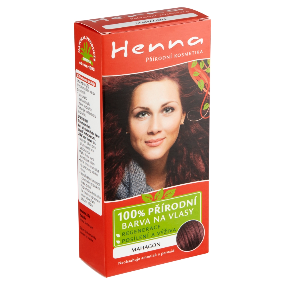Levně Henna barva 33g mahagon