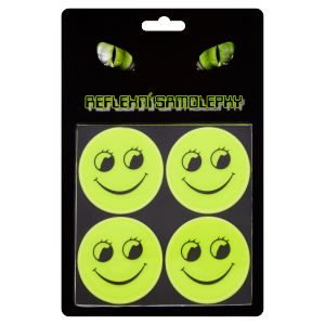 Samolepky (4ks/bli) reflexní průměr 7cm