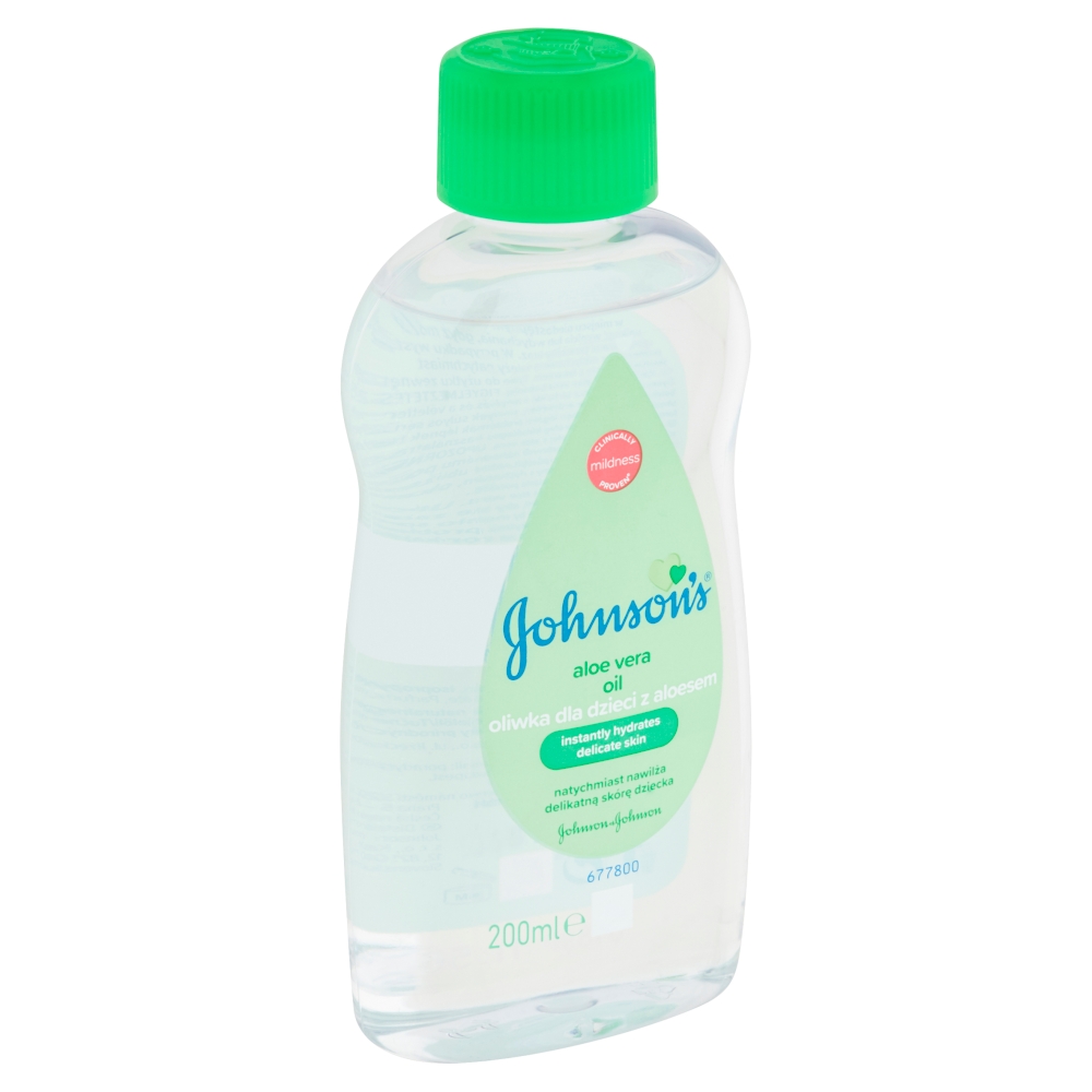 Johnsons olej 200ml Aloe Vera