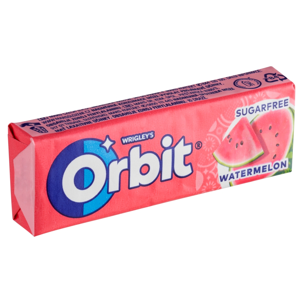 Orbit dražé (10ks/kra) watermelon