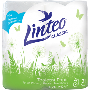 Linteo classic tp 2 vr (4ks/sáč) bílý