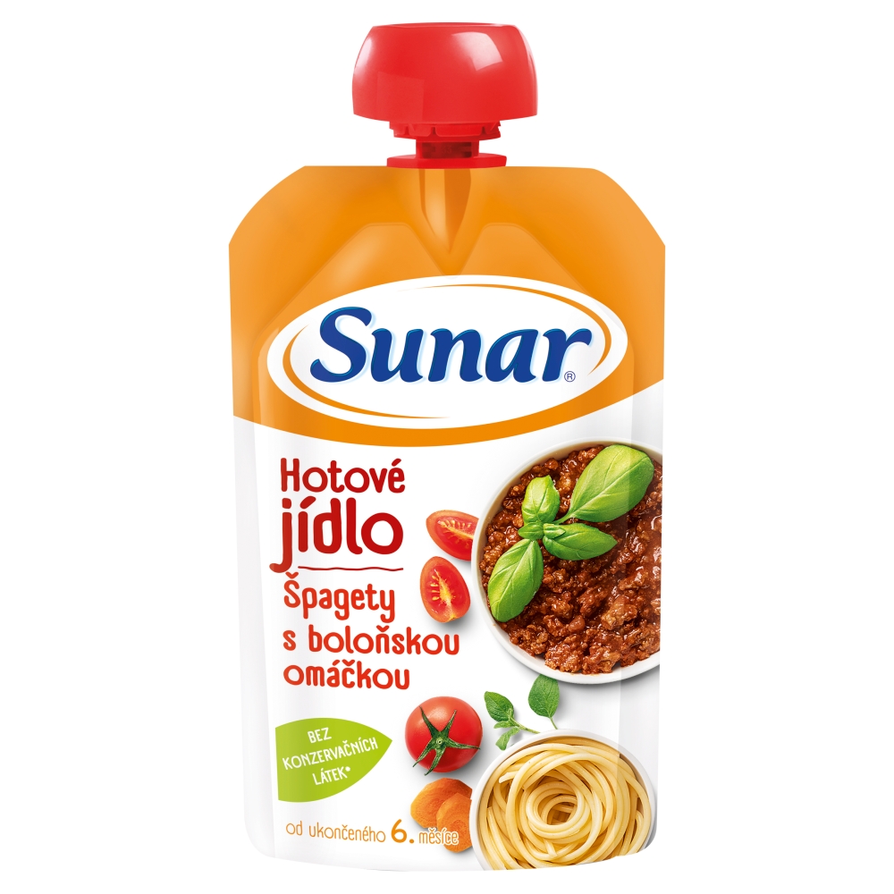 Sunar špagety s boloňskou omáčkou 120g