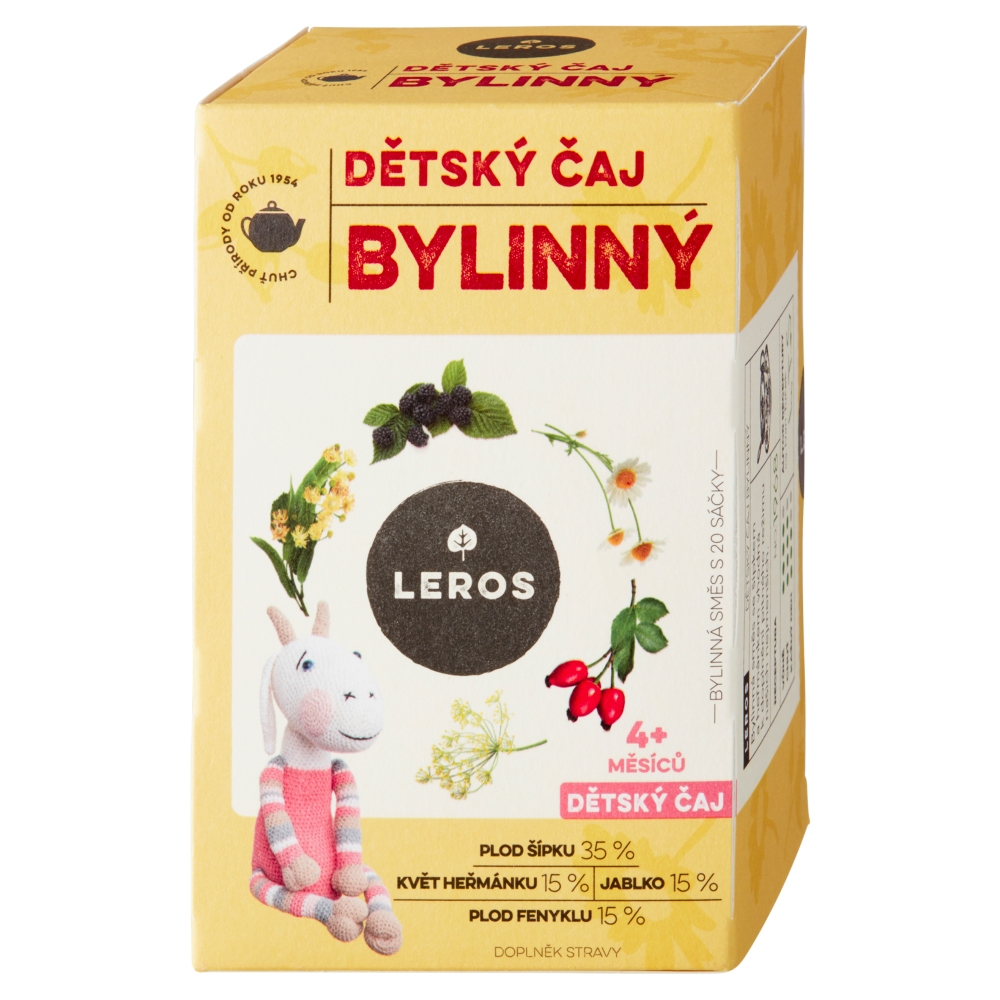 LEROS dětský čaj (20x1,8g/kra) bylinný
