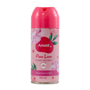 Ameté deo sprej 150ml Pure love
