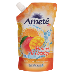 Ameté tek mýdlo náplň 500ml Mango&orange