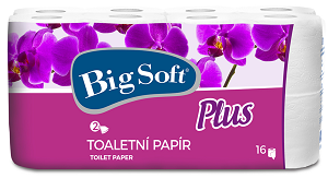 Big Soft toal papír 2vr (16ks/fol) Plus