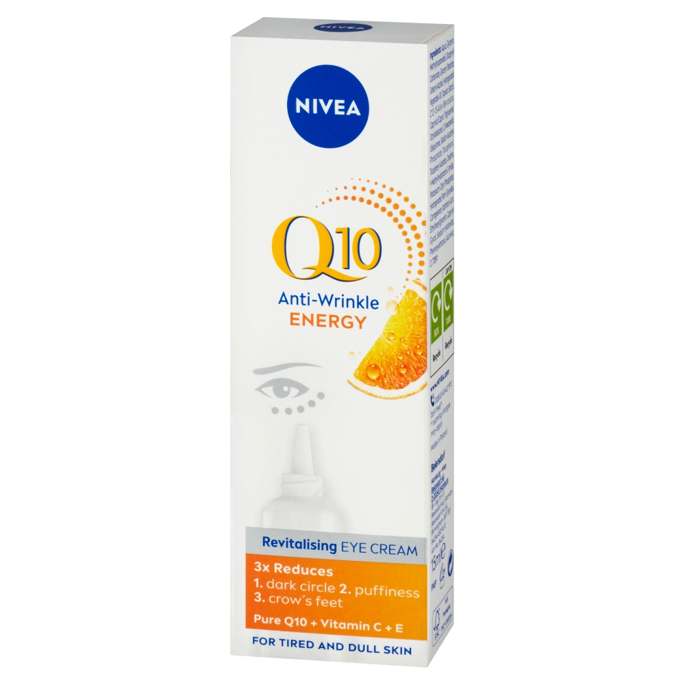 NIVEA oční krém 15ml Q10 plus C