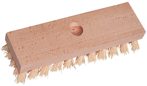 Podlahový kartáč na hůl 4224/861 dřevěný