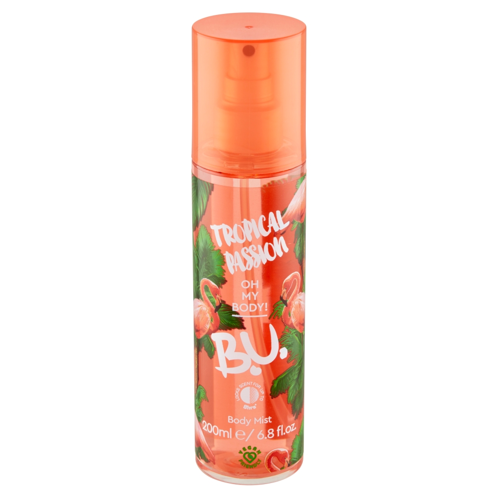 B.U. body spray 200ml Mist Tropical Pass
