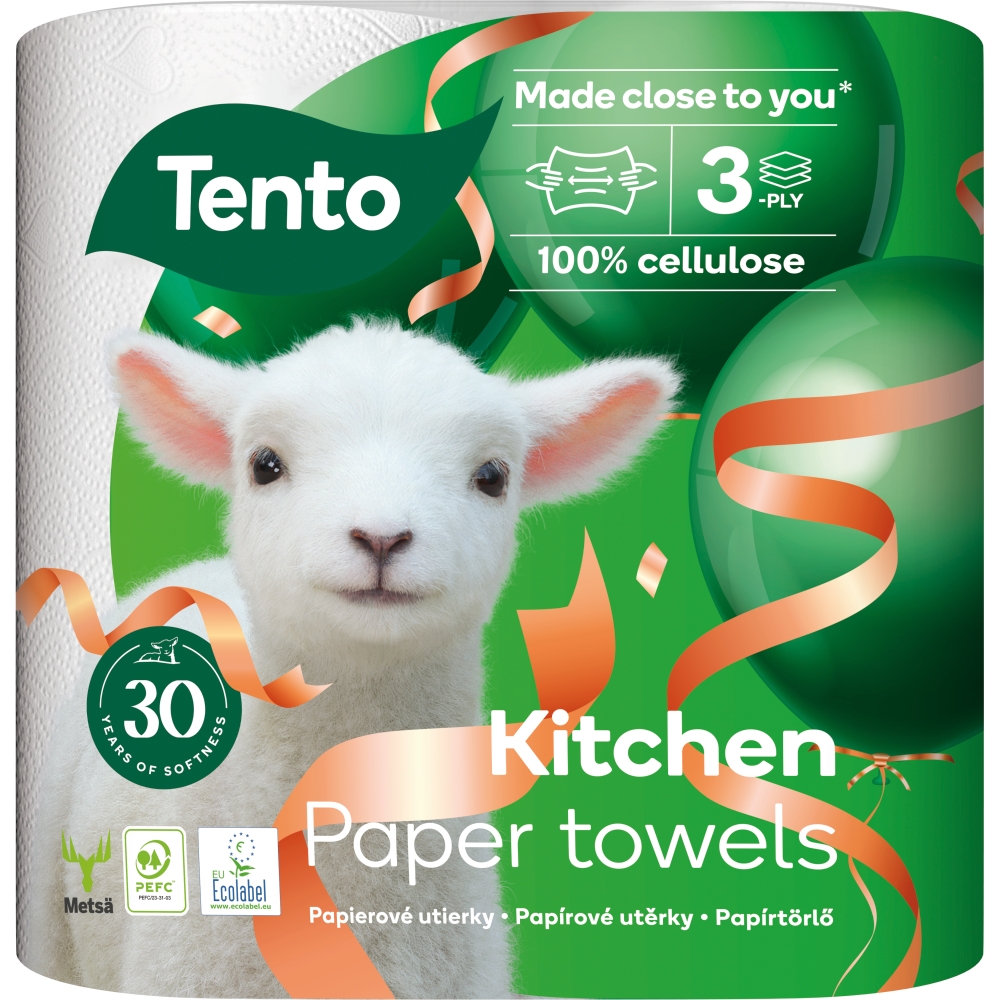 Tento kuch utěrky (2ks/34m/fol) 3vrs