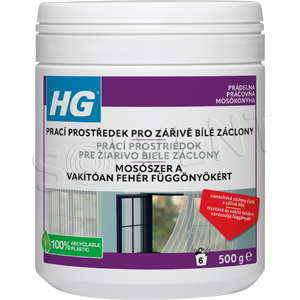 HG přípravek 500g zářivě bílé záclony