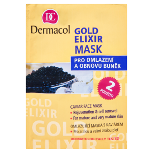 Dermacol maska 2x8g Gold Elixir