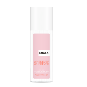 Mexx Whenever Wherever For Her deodorant s rozprašovačem pro ženy 75 ml
