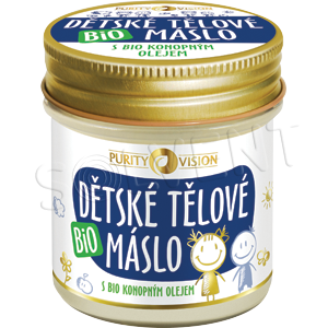 PURITY VISION Bio Dětské tělové máslo 120 ml