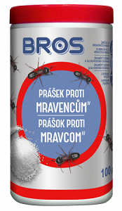 BROS prášek proti mravencům 100g dóza