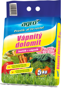 AGRO Vápnitý dolomit 5kg
