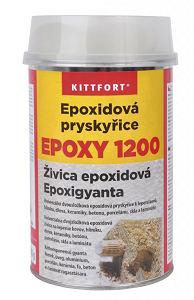 Pryskyřice dvouslož 800g epoxid 1200