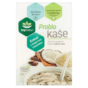 Topnatur Probio kaše kokos s belgickou čokoládou