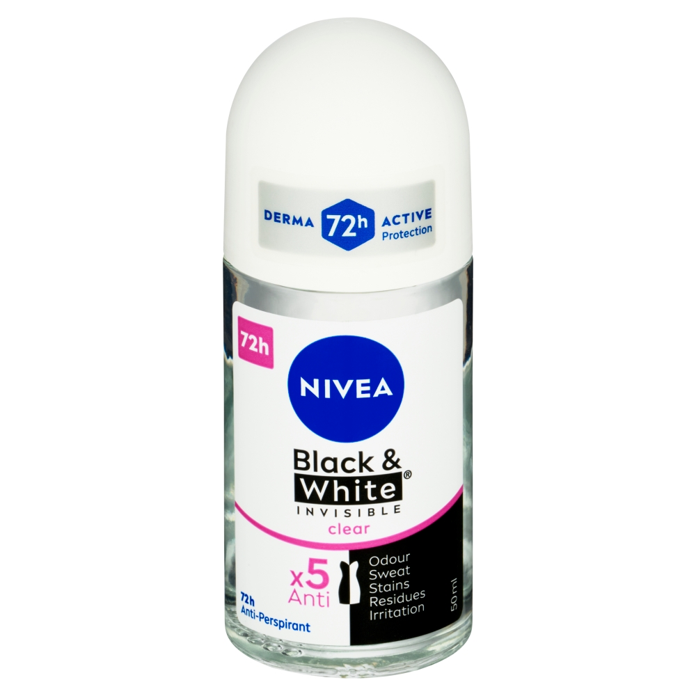 Nivea deo roll on 50ml Invisible Clear