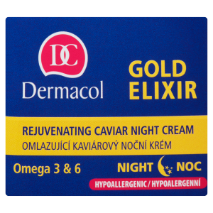 Dermacol noc krém 50ml Gold Elix kaviár
